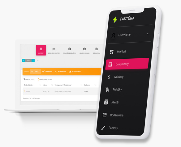 s-Invoices Dashboard